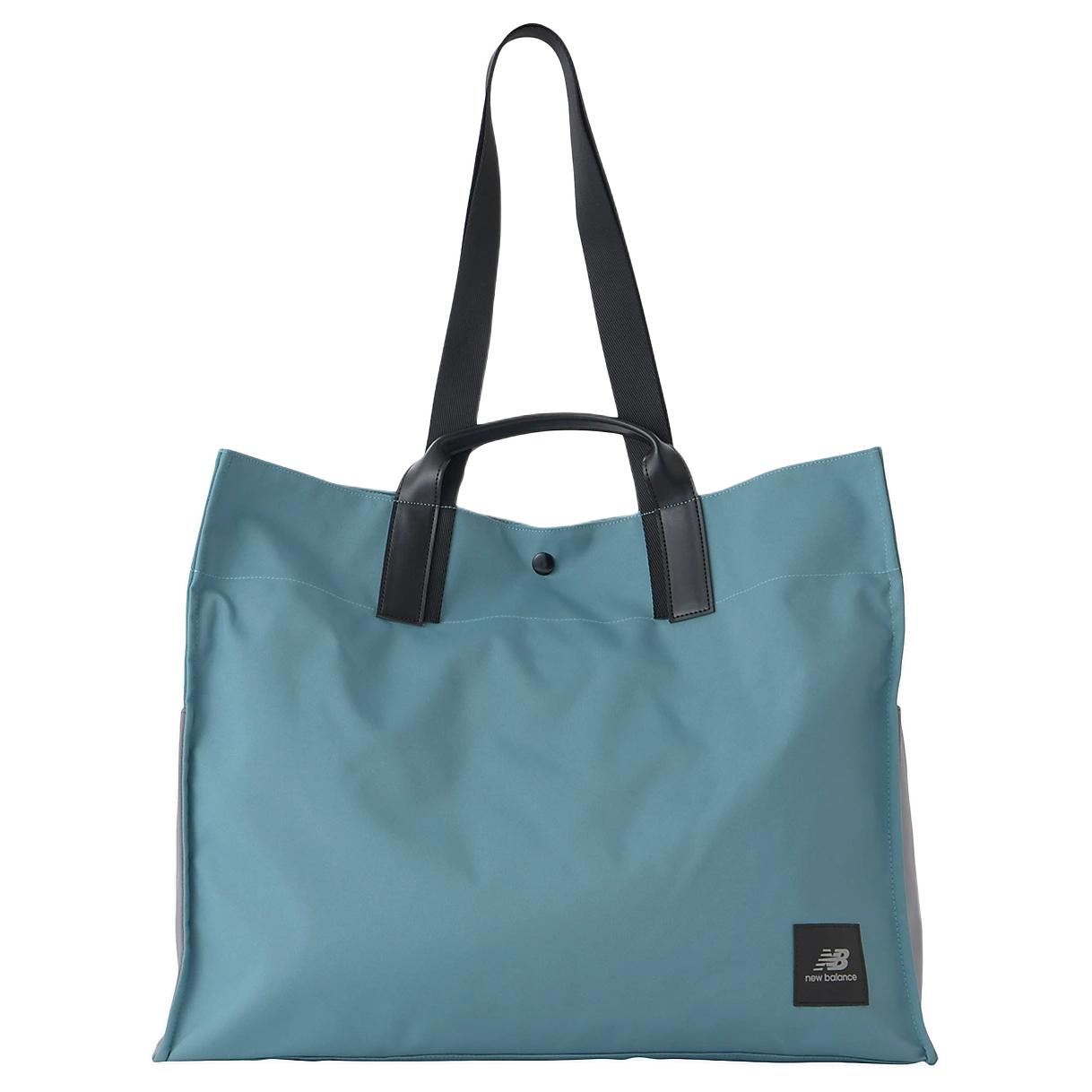 

New Balance Nylon Tote Bag, Shopping Bag, Shoulder Bag, Handbag Large Size Unisex Light Indigo New Balance LAB45618NUS Large