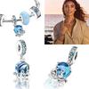 Murano Glass Cute Octopus Charm Beads Dangle Fit Copper Original Snake Bracelet Necklace Beads For Diy Jewelry Women Gift