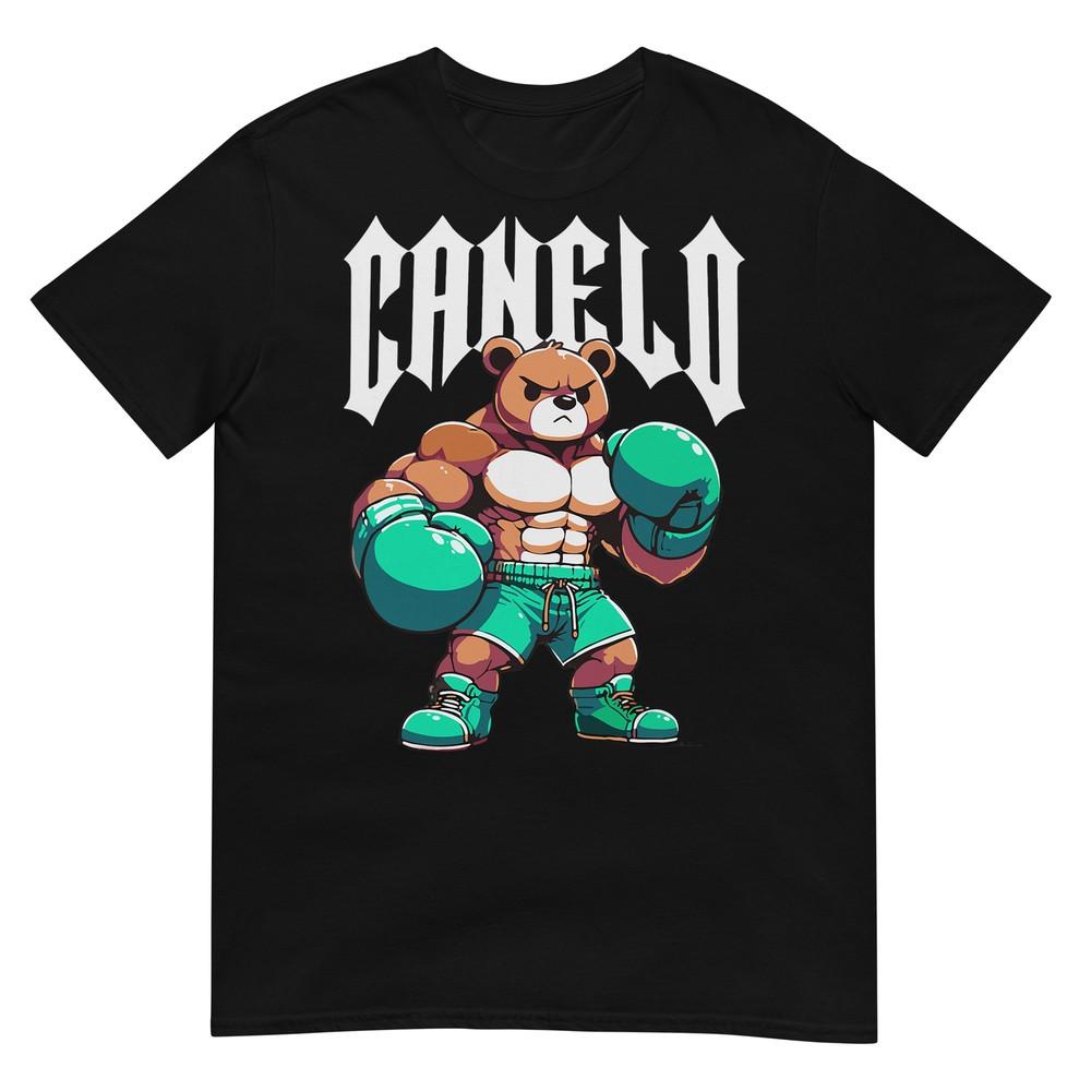 Альварес Мексиканец Бокс Медведь Мексиканская Гордость Патриотичная Ретро Футболка 3XL