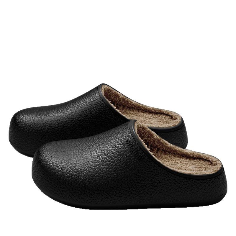 Operating Room Waterproof Cotton Slippers Autumn and Winter 2025 New Indoor Home Thick-soled Non-slip Velvet Warm Cotton Shoes