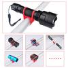 Bicycle Cycling Light Holder Bike Handlebar Lamp Stand Silicone Strap Band Phone Fixing Elastic Tie Rope LED Flashlight Bandage