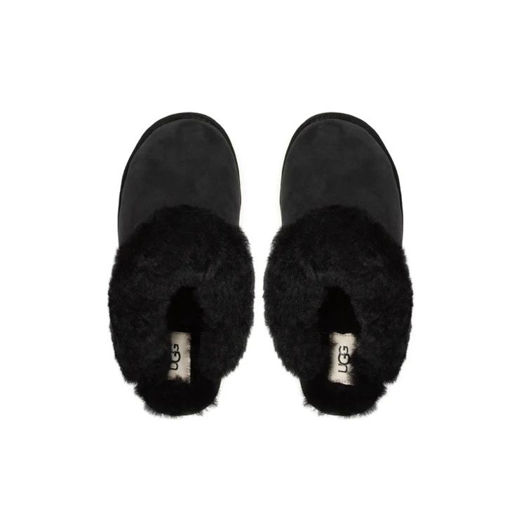 UGG Classic Slipper II Black (Womens) Women Sneakers 1130876-BLK