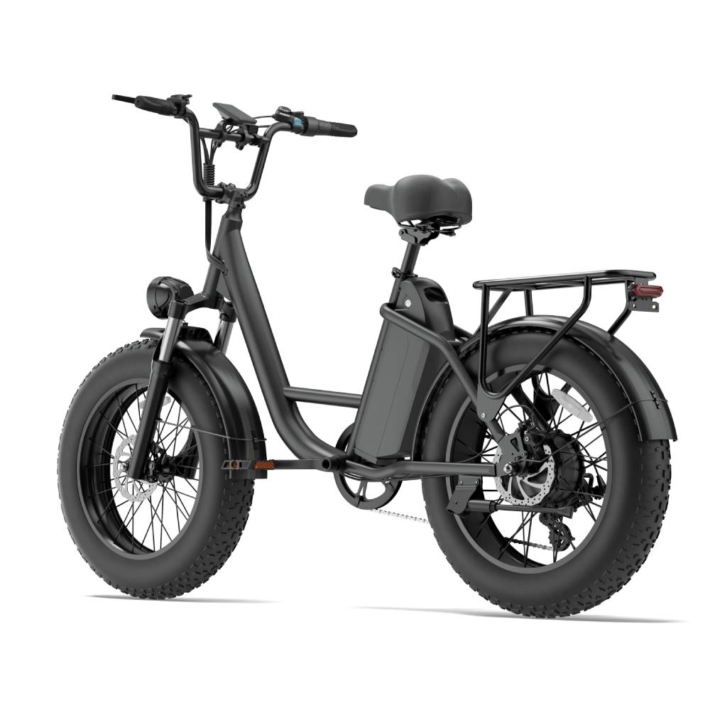 URLIFE E20 PRO Elektrisches Fahrrad für Erwachsene 1500W Motor 48V 15,6AH Akku 20" Fettreifen Geländetaugliches Elektrofahrrad