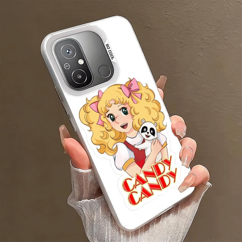 Anime Candy Candy Soft Phone Case for Xiaomi Redmi 15C 15 14C 13C 12C Poco X5 X6 X7 Pro X3 F8 F7 Ultra M8 13 12 Cover Back Shell