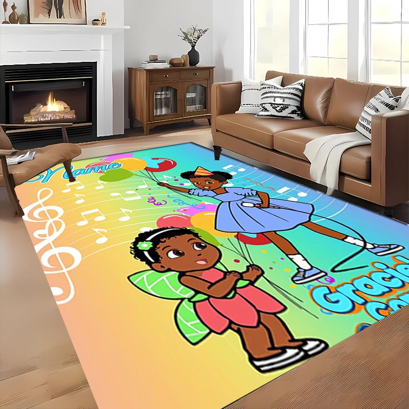Custom personalization Gracies Corner Area Rug - Perfect For Kitchen, Bathroom,Laundry Room Decor Large Size Available,Gift All Seasons