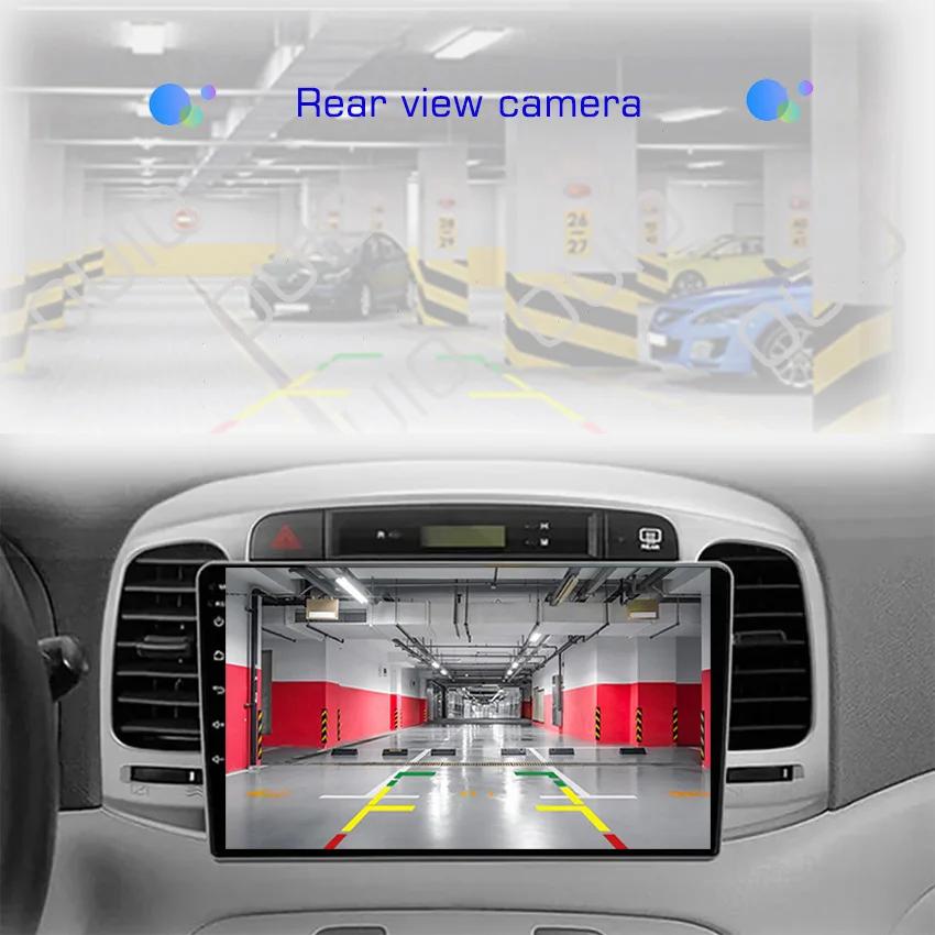 Android 13 Carplay radio For Hyundai Accent 2008 2009 2010 2011 Car stereo Multimedia Player android Auto GPS navigation 2DIN