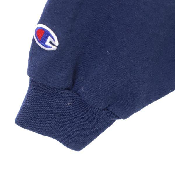 Champion 90s Old Long Sleeve Sweat Trainer XL Navy System Men's Used