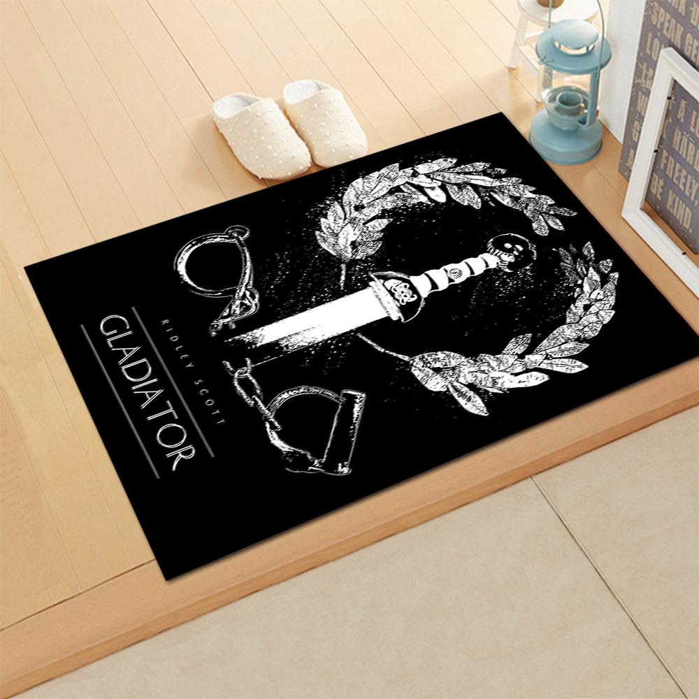 Gladiator's Final Stand Rug for Living Rooms, Bedrooms, Home Décor, and As Gifts.