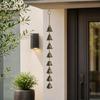 Balconies Metal Wind Chimes Hanging Decors With Bells and Chain, Soft Bells Accent for Patios, Porch, Window or Entryway