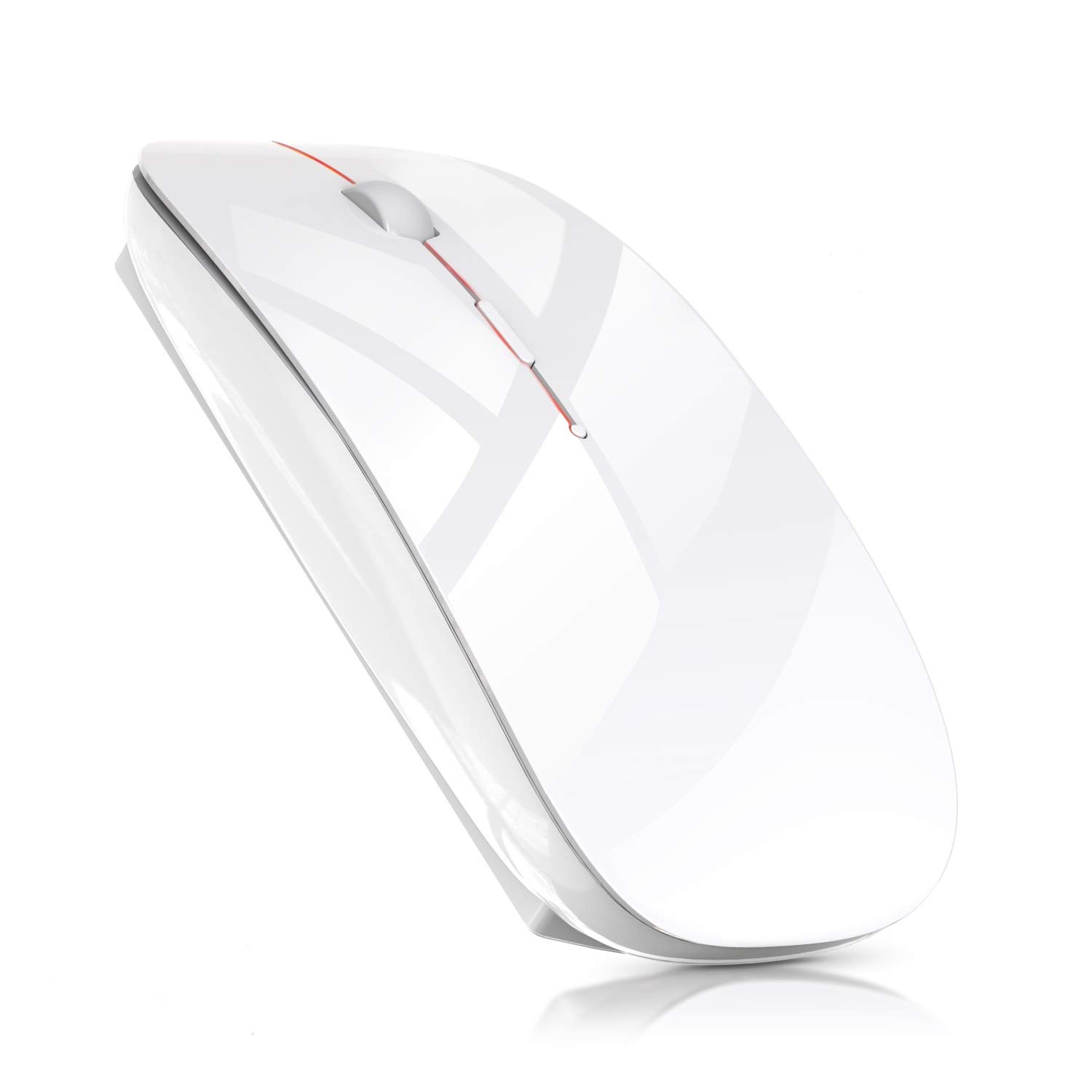 

Wireless Ultra Wireless Energy 3DPI High Compatible with White Mouse, Thin, Quiet, Mouse, Saving, 2.4GHz, Mode, Precision, Portable, білий