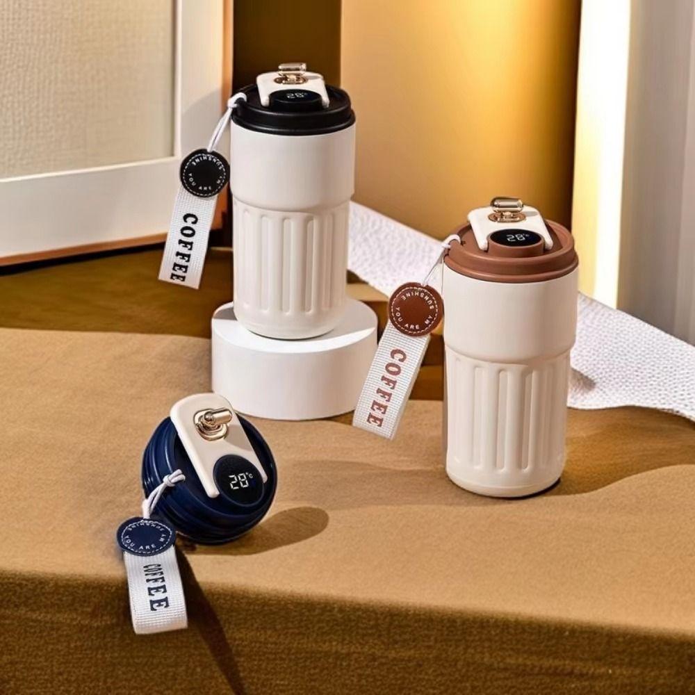 

450ML Thermal Water Bottle Creative Drinking Bottle Vacuum Flask Outdoor Insulated Mug Travel темно-синього кольору