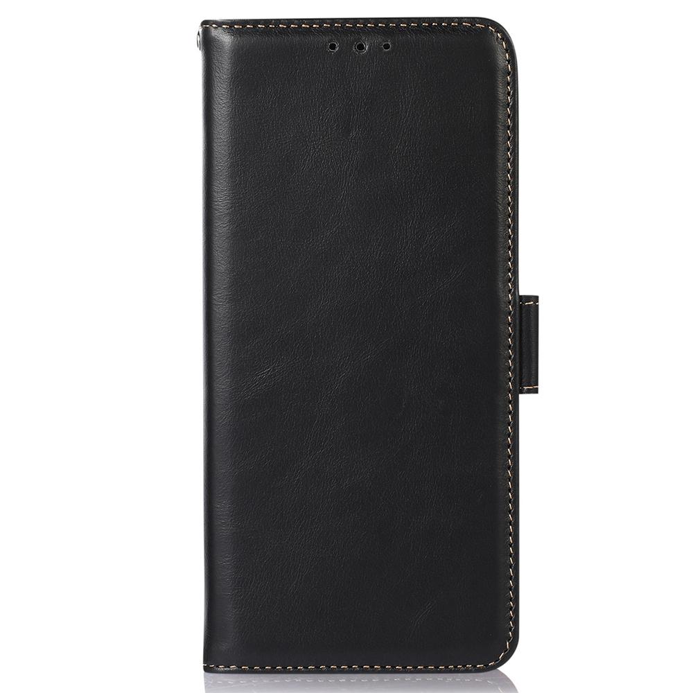 For Xiaomi Poco X7 Pro 5G Case RFID Blocking Genuine Cow Leather Wallet Phone Cover