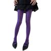 Womens Japanese Dark Floral Print Leggings Tights Vintage Jacquard Patterned Stretchy High Waist Pantyhose Stockings
