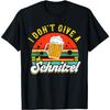 Ich geb kein Schnitzel Lustiges Lederhosen Geschenk Oktoberfest T-Shirt