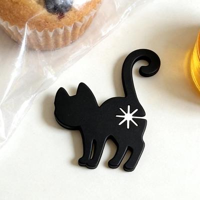 Brotclips 6 Stück Katzenpopo Design Küchenaufbewahrungsklammern Wiederverwendbare Beutelclips Für Zuhause Küche Schlafsaal Speisekammer Arbeitsplatz Wohnung