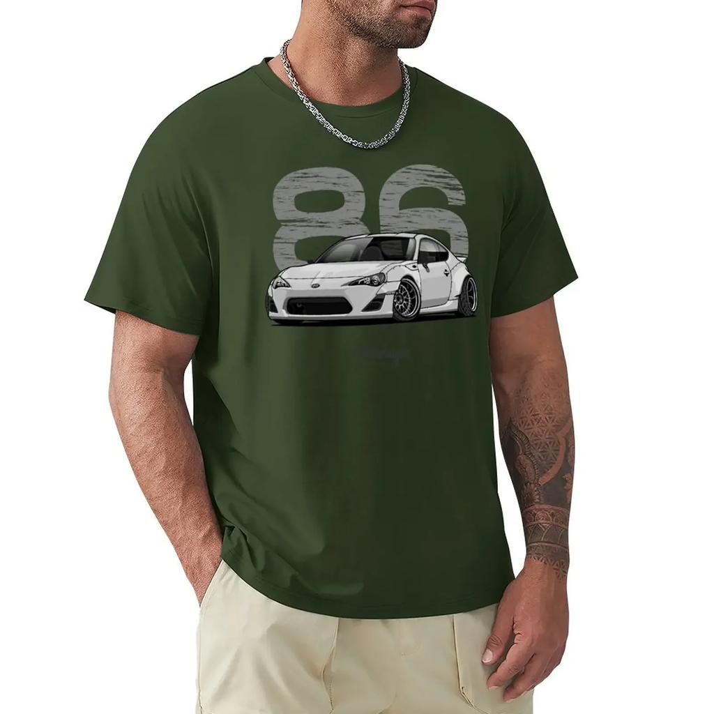 Gt86 (Whitegrey) Tshirt Boys Animal Print Short Sleeve Tee Shirts Graphic Tee T Shirts Unisex
