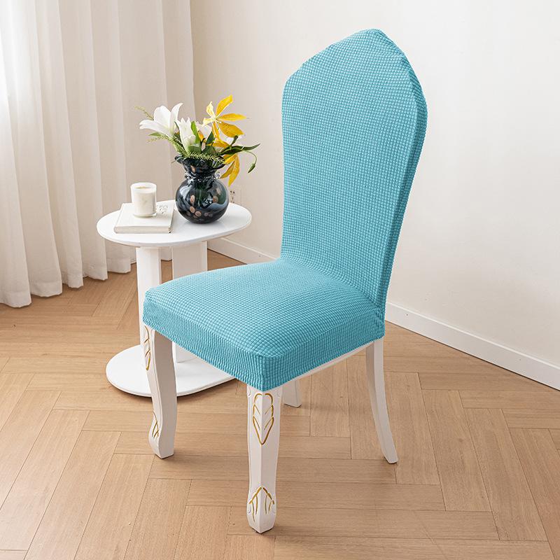 Thickened and High Non-slip Chair Cover American Seat Cover Luxury Dining Table Stool Cover Dust Resist and Wear-resistant All Seasons