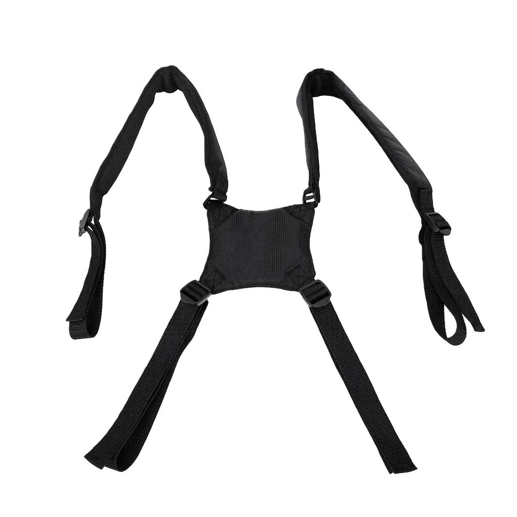Club Bag Shoulder Strap Black Water Proof Wear Proof Adjustable Club Bag Carry Cross Strap