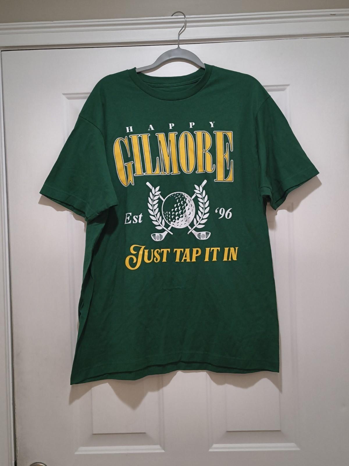 Happy Gilmore Just Tap It In Shirt Size Large XL Unisex T-Shirt L