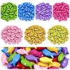 Home Party Supplies Acrylic Fish Shape Solid Color Candy Color Shiny Loose Beads Handmade 20pcs 8*18mm Popular New Lot For DIY Bracelet Necklace