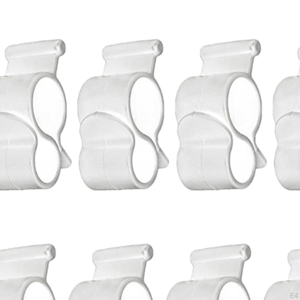 Awning Clips for Light Rope Attachment Set with RV Hooks Travel