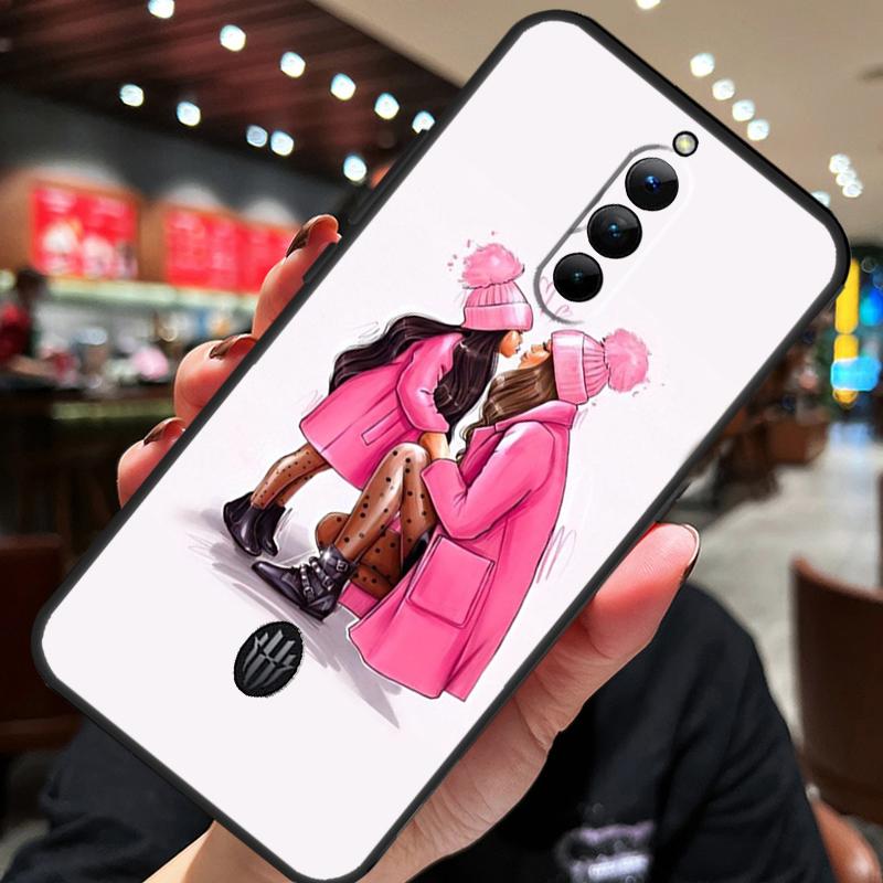 

Baby Mom Daughter Girl Son Dad Case For ZTE Nubia Red Magic 8S 9S 10S 8 9 10 Pro Plus 6S 7S 6 7 Pro 5G 6R 11 Pro Plus Cover Red Magic 5G