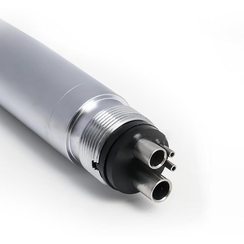 Portable Push Button Dental High Speed Handpiece 4 Hole Air Turbine Handpiece Handheld Dental Restoration Equipment