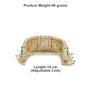 Mehrfarbiges Emaille Kundan & Perlen Ethnisches Armband für Damen