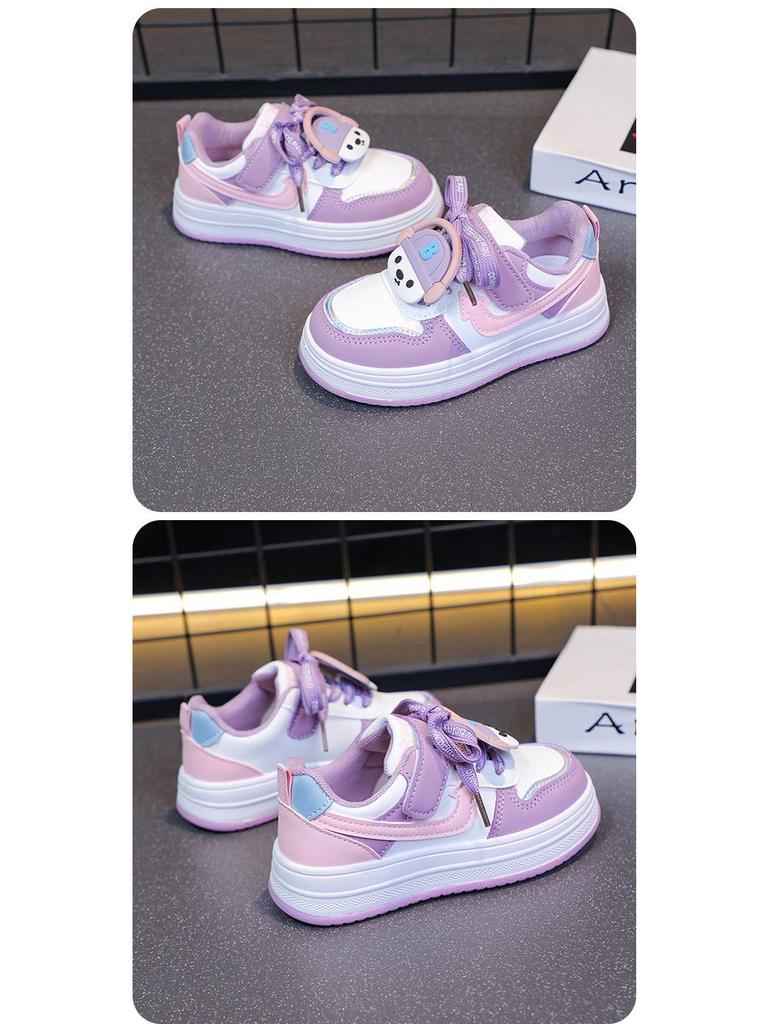 Breathable, Wear-Resistant Skate Shoes for Kids – Comfortable Soft Sole Sneakers for Boys & Girls with Cartoon Design