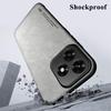 KEYSION Luxury Retro PU Leather Case for HONOR X5c Soft Silicone+PC Shockproof Phone Back Cover for Huawei Honor X5C