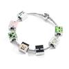 Minecraft Diy Bead Bracelet Kit With Zinc Alloy Charms For Teens And Adults