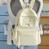 Schoolbag High Value Cute Backpack Female Student Schoolbag Large Capacity Lightweight Simple Ins Wind Leisure Travel Backpack