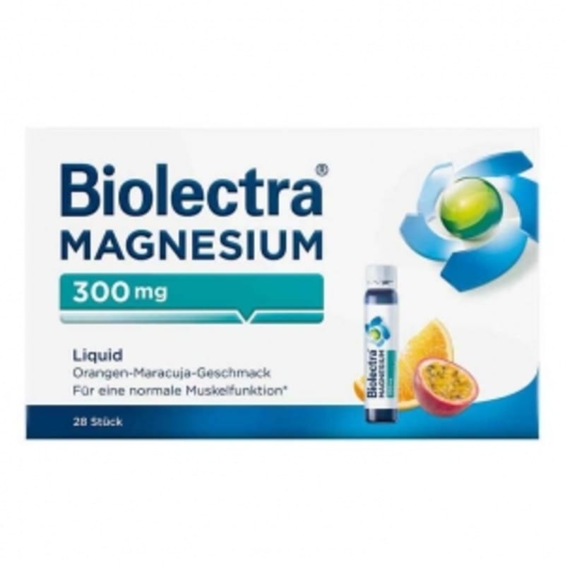 

Biolectra Magnesium 300 mg Liquid 28 Tablets