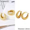 925 Silver Ear Needle Simple 10/15/25mm Hoop Earrings for Women Round Dangle Gold Earrings Fashion Korean Jewelry