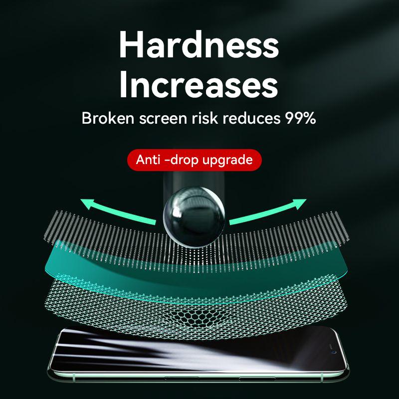 3 Stück HD Glas Displayschutz für iPhone 17 16 15 14 Pro Max Vollbild Gehärtetes Glas Schutz für iPhone