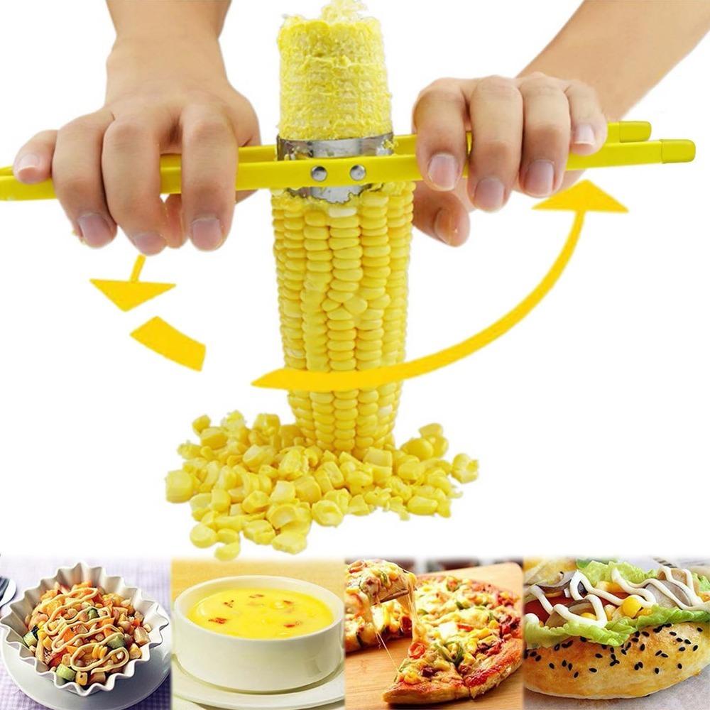 

Машинка для очистки кукурузы из нержавеющей стали, кукурузочистка в початках, устройство для удаления початков кукурузы, молотилка для кукурузы, домашняя кухня