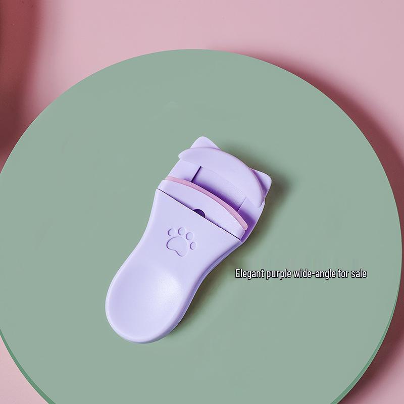 Kelly Cat Paw Eyelash Curler Set for Long-Lasting Natural Curl - Beginner-Friendly Partial Sectional Clip