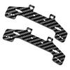 RCMAZO 2pcs Carbon Fiber Front & Rear Shock Absorber Tower Bracket Mount Damper Stay for 110 Tamiya TT02 TT02R RC Car Upgrade Accessories