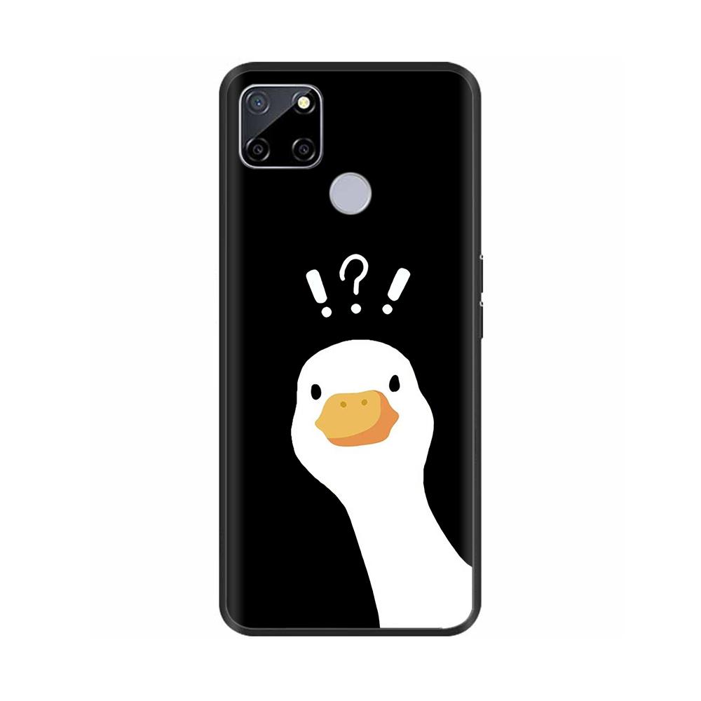 Case For Realme C25 C25s Coque Realme 7i RMX2193 Soft Cartoon Silicone Fundas Phone Case For OPPO REALME C12 Capa Cover Bumper
