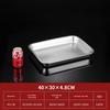 Love Journey Rectangular Stainless Steel Basin