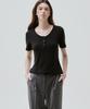 Deuloupisumeon Bay Henley Neck Short Sleeve T-Shirt [White]