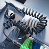 Fast Power Cable 120W USB C to Type C Spring Reinforced Body Anti Break Design Suitable for Mobile Devices Charging