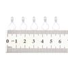 500 Pcs Transparent Clear Cabochon Pendants Flat Pad Pendants Bails  for Jewelry Pendant Making
