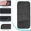 Black Car CD Case Holder DVD Vehicle Visor Storage Orangizer Large Capacity CD Visor Case With 12 DVD Storage Sleeves 1 Mesh Pocket 1 Pen Holder And