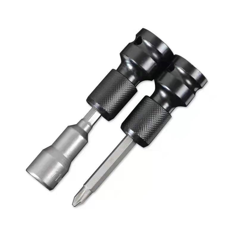 Multi-Functional Electric Wrench Conversion Kit with Air Impact Socket and Drill Chuck Adapter
