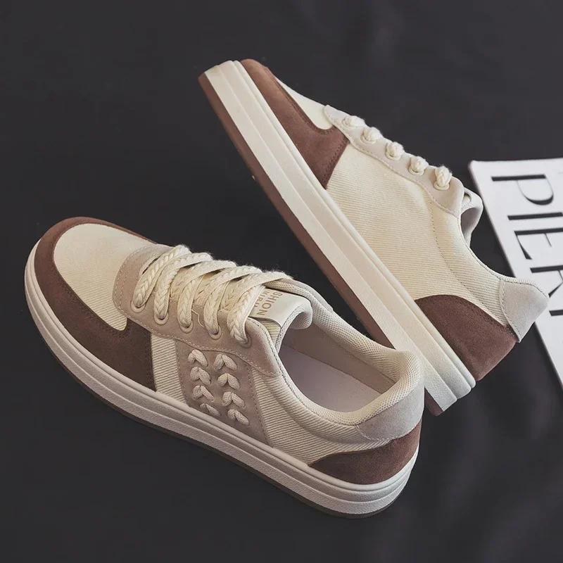 Модная мужская обувь 2024 весна новая спортивная обувь мужская модная универсальная — фото 3