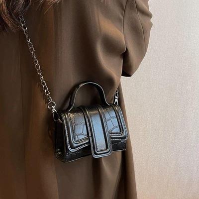 Mini Niche Small Bag Female Fashion Small Square Bag Net Red Single Shoulder Crossbody Bag Female