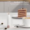 Battery Powered Milk Frother White Coffee Black Milk Beater Practical Milk Foam Maker  Home Kitchen