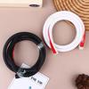 1PCS 1/2meters Flexible Floor Cable Cover Cord Self-Adhesive All Cord Hider Internet Wire Duct Duct Slot Cable Manage