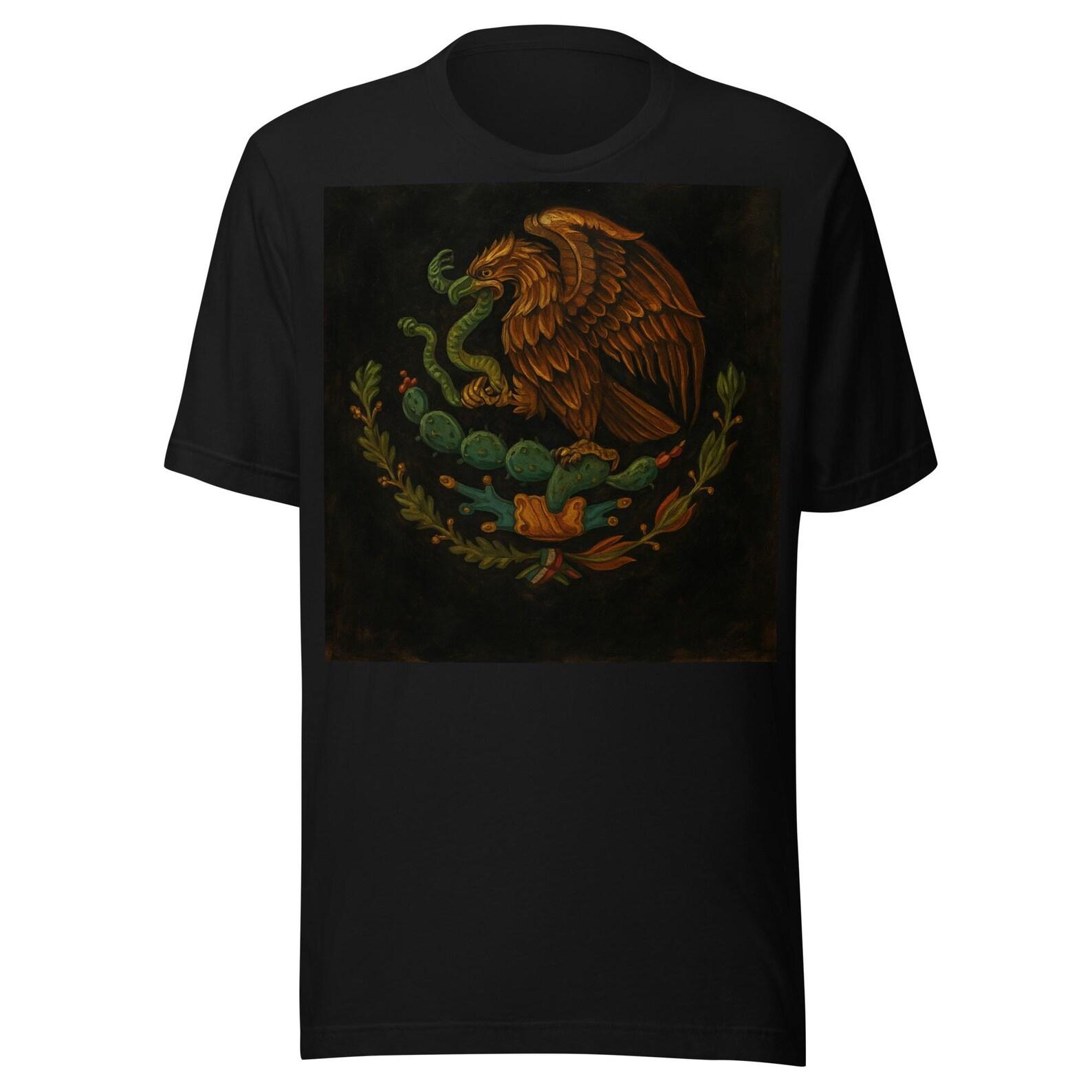 Águila Mexicana Vintage Unisex t-shirt 4XL